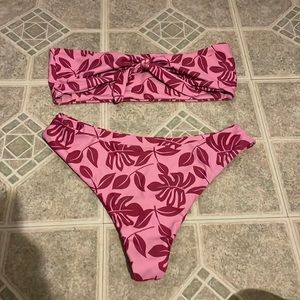 Two piece bathing suit